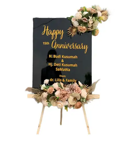 Papan Bunga Akrilik Sumurtawang